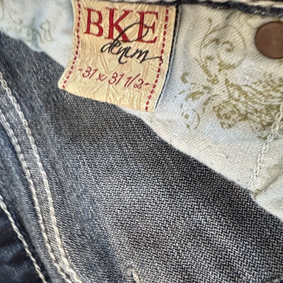 BKE Women's Boot Cut Jeans - Dark Blue - Picture 5 of 5
